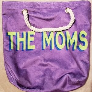 Terry Cloth Beach Bag Personalized "THE MOMS"